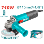 PULIDORA 4 1/2 710W INCLUYE MANGO AUXILIAR INDUSTRIAL TOTAL (UTG10711576)